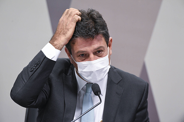 Ex-ministro Luiz Henrique Mandetta (Saúde)