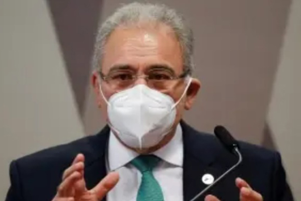 O ministro da Saúde, Marcelo Queiroga