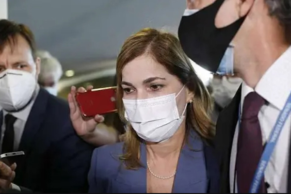 A secretária de Gestão do Trabalho e da Educação do Ministério da Saúde, Mayra Pinheiro prestou depoimento de seis horas e meia à CPI da Covid