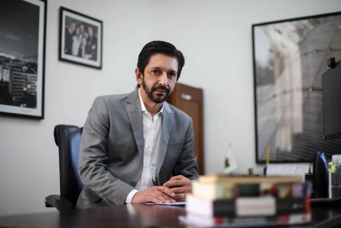 O prefeito de São Paulo, Ricardo Nunes