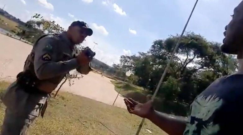 Filipe Ferreira questionou se a abordagem foi por causa da cor da sua pele