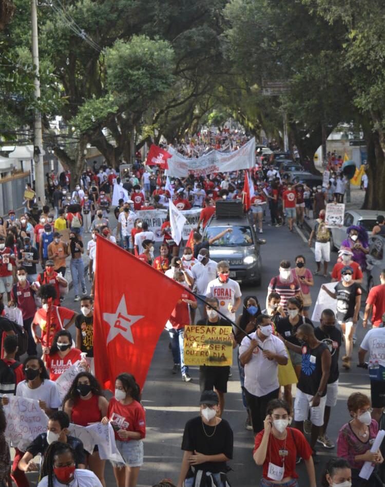Outras ações Fora Bolsonaro estão programadas para acontecer durante a semana Outras ações Fora Bolsonaro estão programadas para acontecer durante a semana
