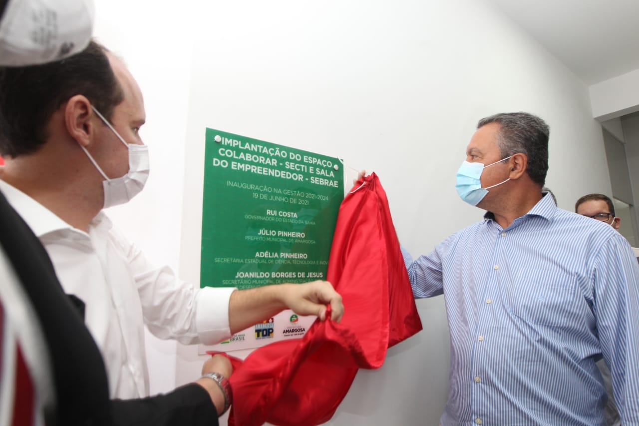 O governador Rui Costa visitou o município neste sábado (19)