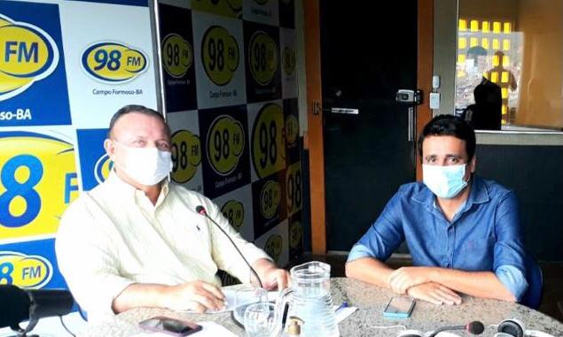 Chefe do Legislativo fez declaração em entrevista a emissora de rádio em Campo Formoso