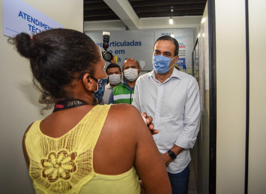 O prefeito Bruno Reis e o secretário Kiki Bispo