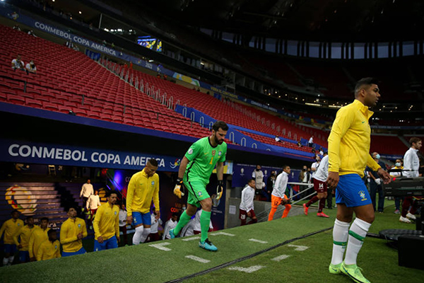 Seleção Brasileira disputa a Copa América Seleção Brasileira disputa a Copa América