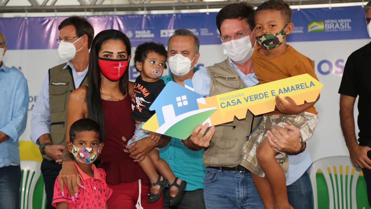 Além de Roma e Marinho, também participou do ato o ministro do Turismo, Gilson Machado Além de Roma e Marinho, também participou do ato o ministro do Turismo, Gilson Machado