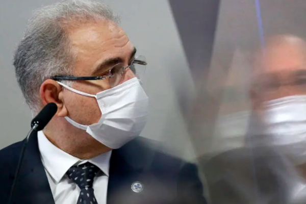 O ministro da Saúde, Marcelo Queiroga