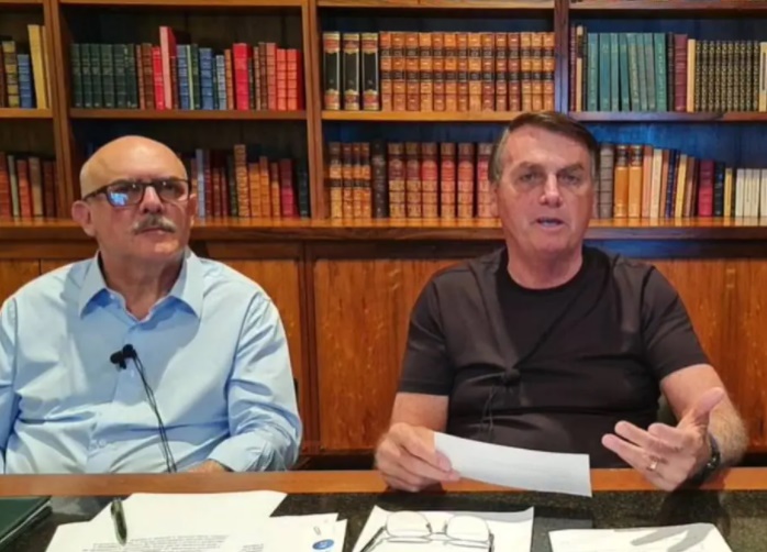 O ministro da Educação, Milton Ribeiro, participou da live semanal do presidente Jair Bolsonaro O ministro da Educação, Milton Ribeiro, participou da live semanal do presidente Jair Bolsonaro