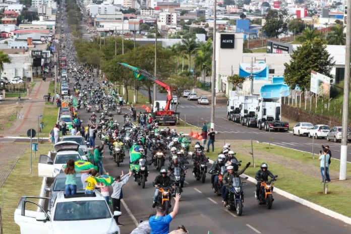 Motociata em Chapecó (RS)