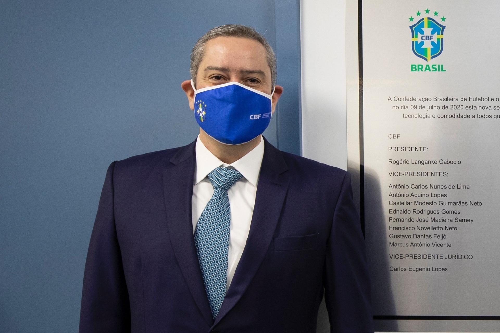 Rogério Caboclo, presidente da CBF