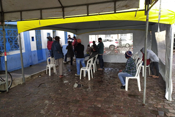 Vacinação contra a Covid-19 em Morro do Chapéu