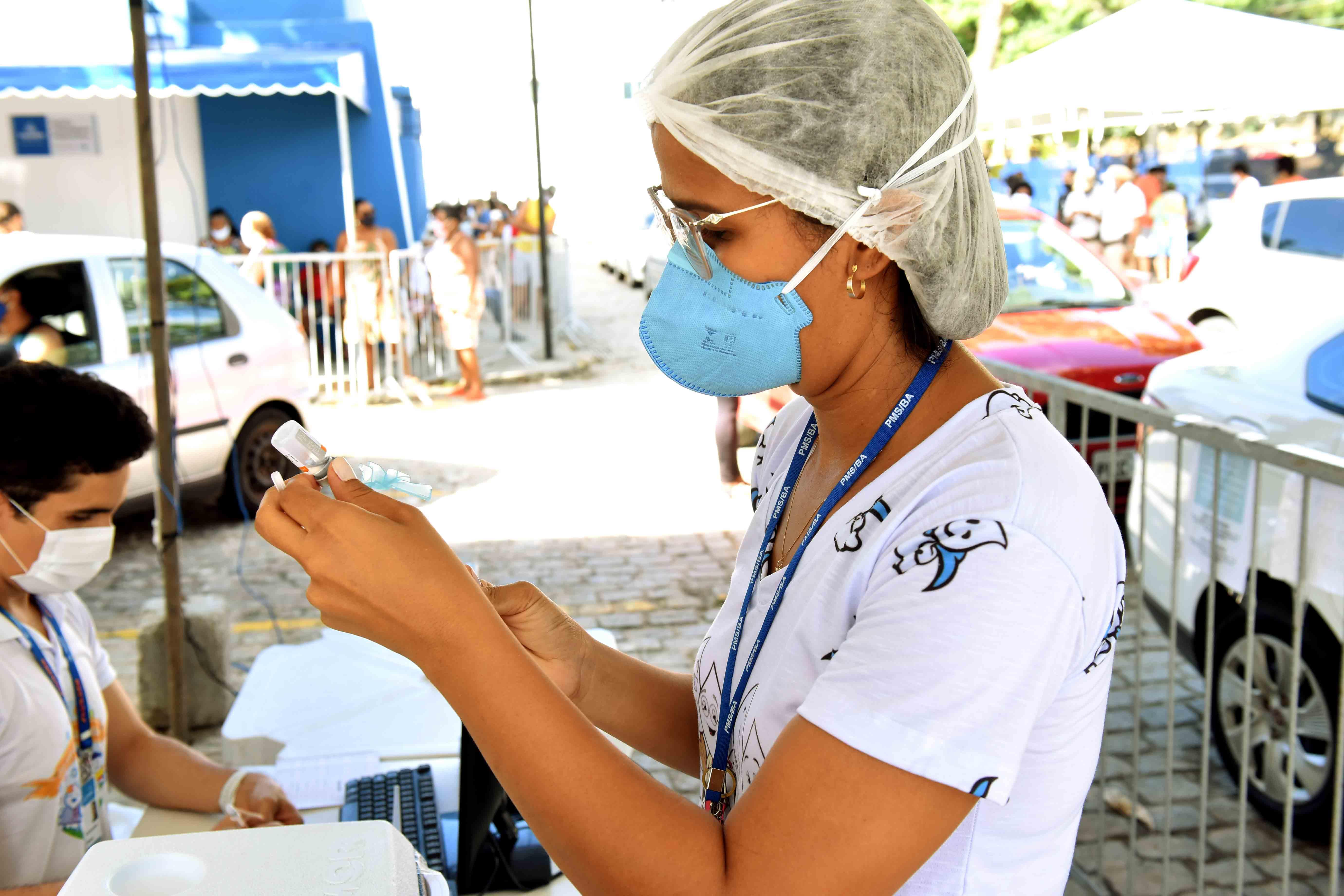 Vacinação contra a Covid-19 em Salvador 