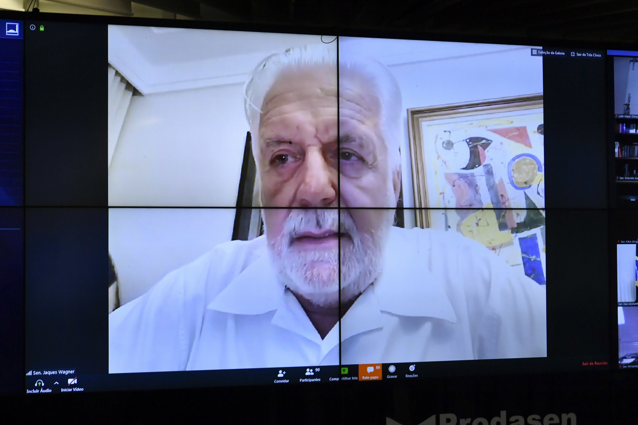 A fala do senador foi feita em um evento do PT em Lauro de Freitas no último dia 14 A fala do senador foi feita em um evento do PT em Lauro de Freitas no último dia 14