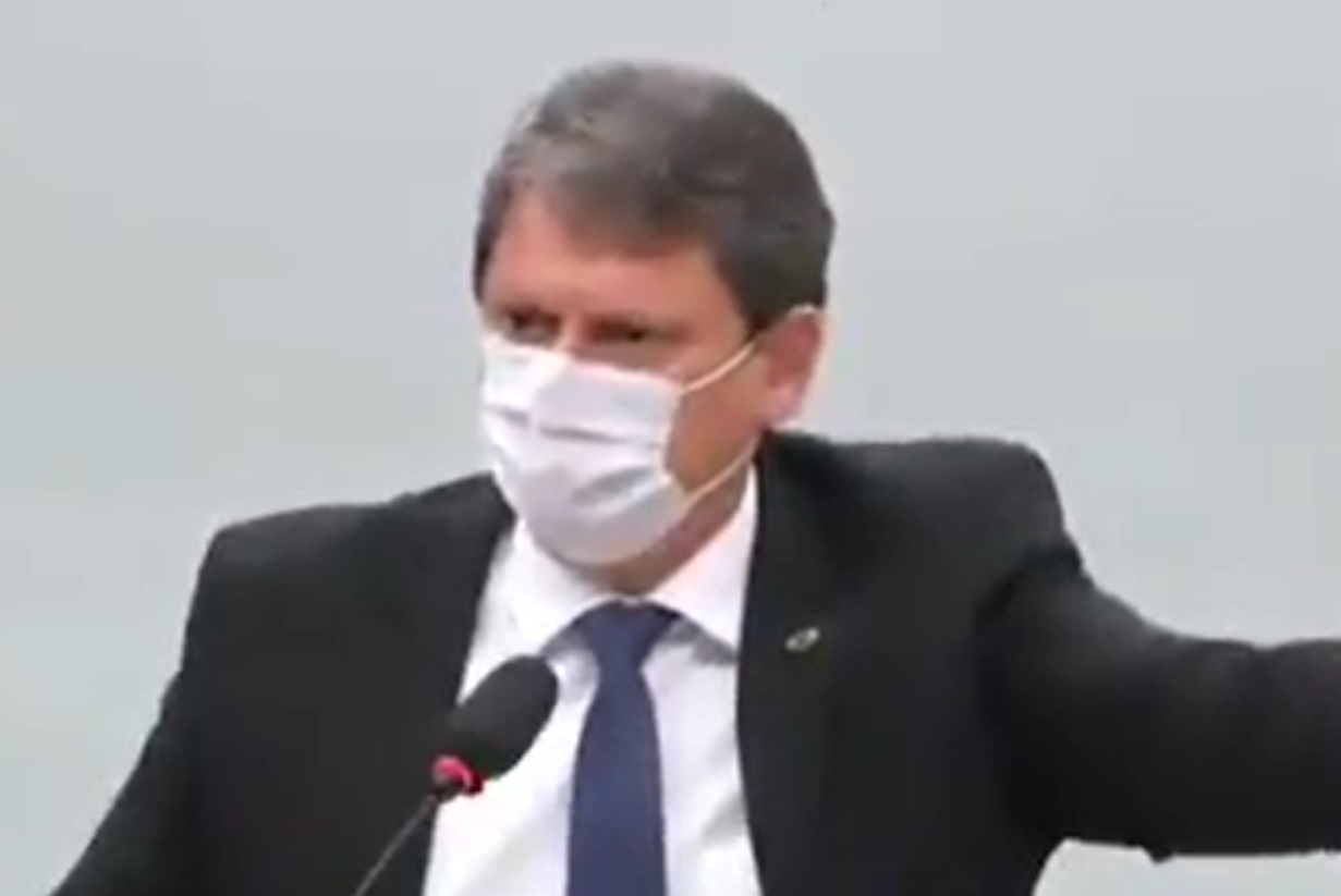 A fala do ministro Tarcísio ocorreu em uma audiência na Câmara dos Deputados no dia 22 de junho, mas bolsonaristas passaram a impulsionar o vídeo nas redes sociais A fala do ministro Tarcísio ocorreu em uma audiência na Câmara dos Deputados no dia 22 de junho, mas bolsonaristas passaram a impulsionar o vídeo nas redes sociais