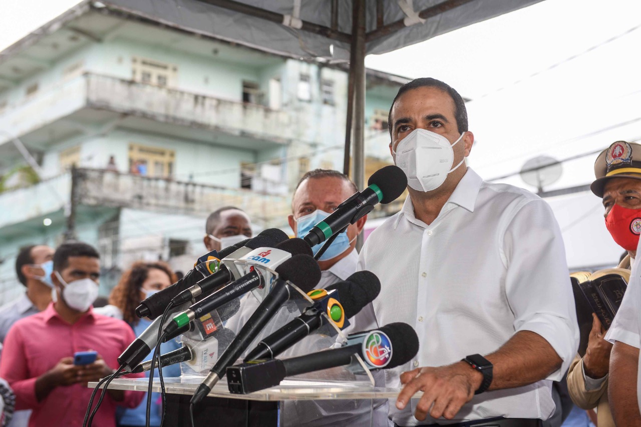 Na imagem, o prefeito de Salvador, Bruno Reis, do Democratas
