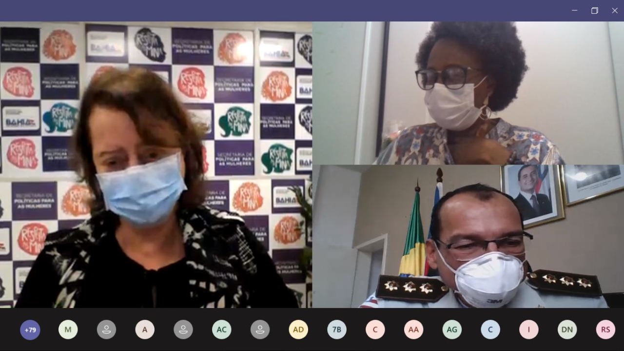 Uma turma com 97 alunos oficiais participou de aula virtual Uma turma com 97 alunos oficiais participou de aula virtual