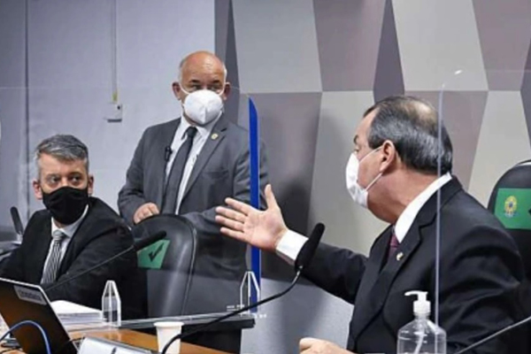 O presidente da CPI da Covid, senador Omar Aziz (PSD-AM) O presidente da CPI da Covid, senador Omar Aziz (PSD-AM)