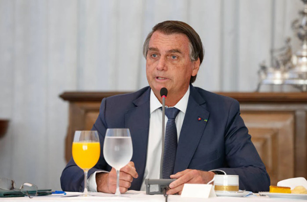 O ex-presidente Jair Bolsonaro