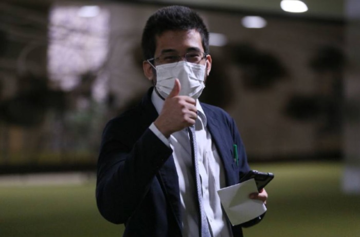 O deputado federal Kim Kataguiri, líder do Movimento Brasil Livre O deputado federal Kim Kataguiri, líder do Movimento Brasil Livre