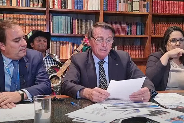 O presidente Jair Bolsonaro