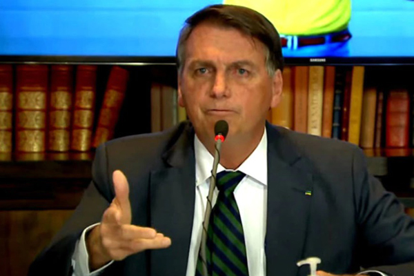 O presidente Jair Bolsonaro O presidente Jair Bolsonaro