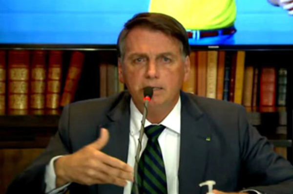 O presidente Jair Bolsonaro