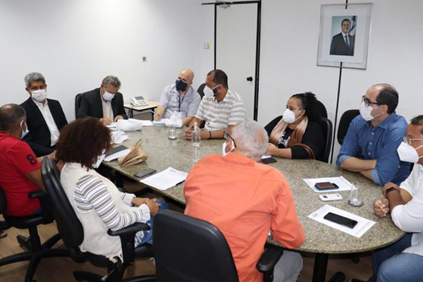 Reunião do Governo do Estado com representantes da APLB Sindicato Reunião do Governo do Estado com representantes da APLB Sindicato