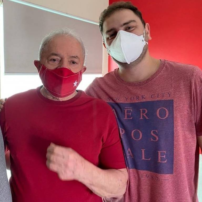 Lula e o filho Luís Cláudio