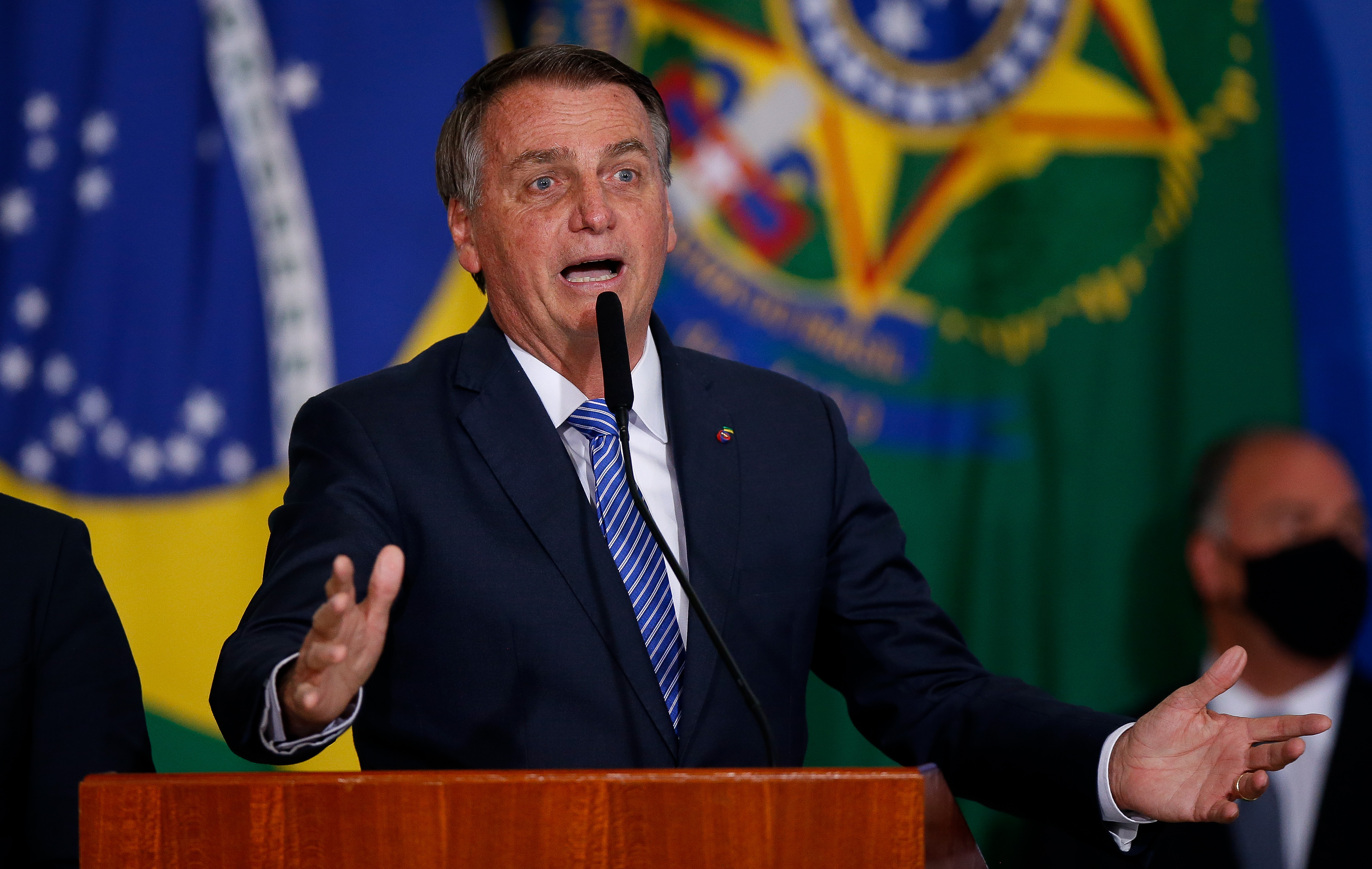 O presidente Jair Bolsonaro