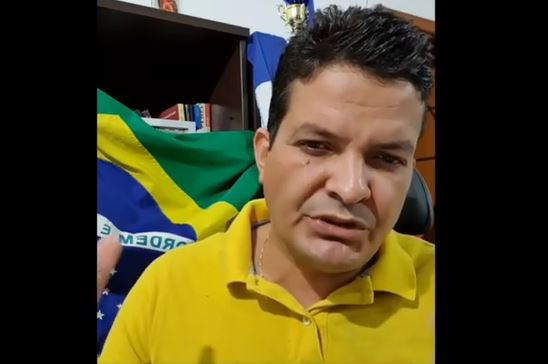 David Salomão é político conquistense e fez as declarações na conta pessoal dele no Instagram