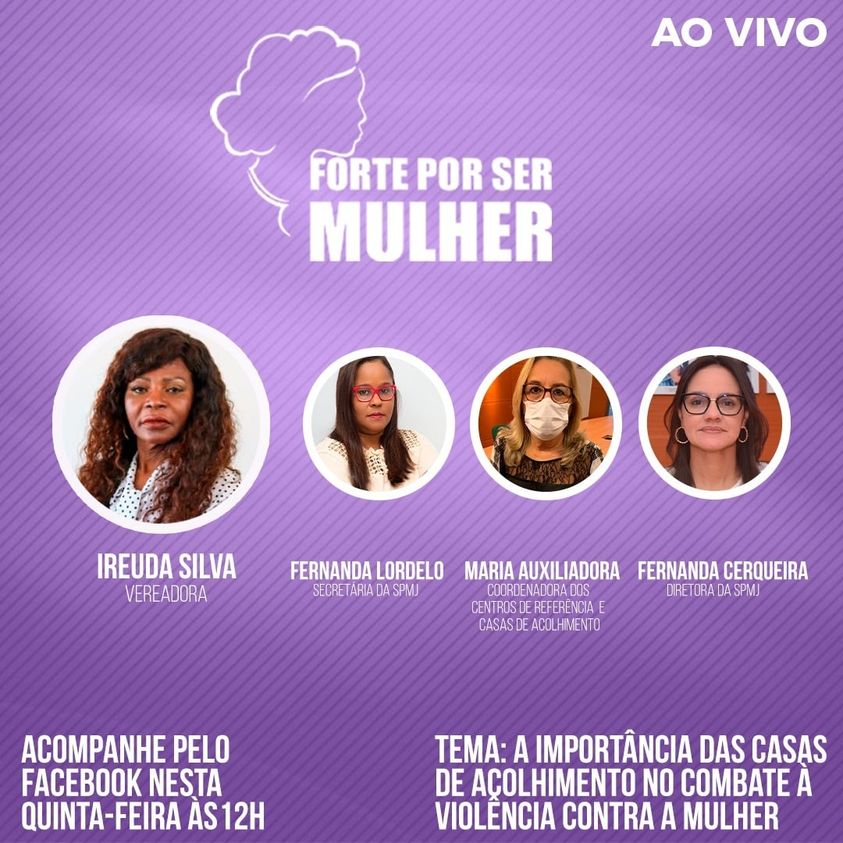 Programa Forte por Ser Mulher vai ao ar nesta quinta-feira (12)