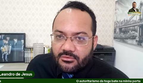 O advogado Leandro de Jesus, mesmo após a intimação do Supremo, reforçou convite para atos previstos para 7 de Setembro O advogado Leandro de Jesus, mesmo após a intimação do Supremo, reforçou convite para atos previstos para 7 de Setembro