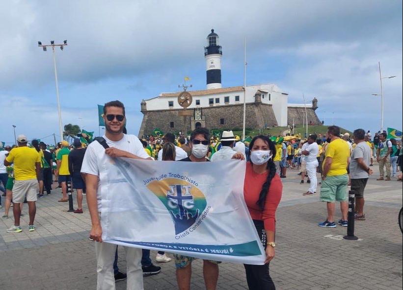 Ato foi realizado em Salvador neste domingo no Farol da Barra