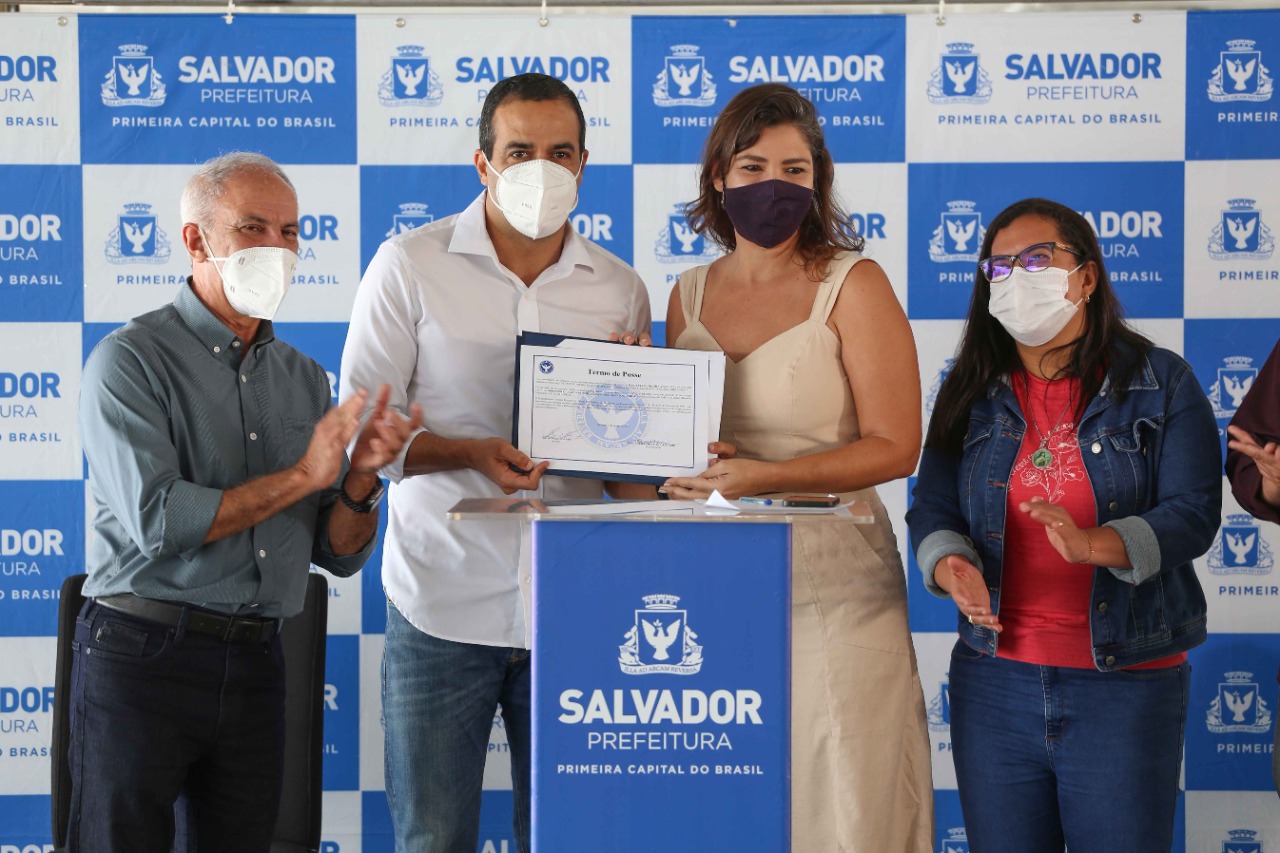 Cerimonia de posse dos profissionais aprovados no concurso público realizado em 2019