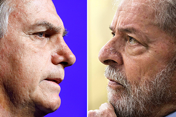 Jair Bolsonaro e Lula Jair Bolsonaro e Lula