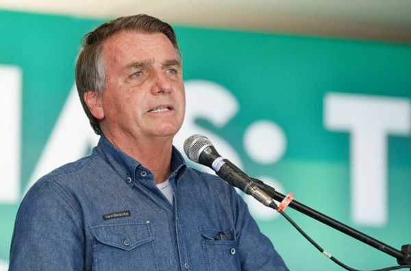 O presidente Jair Bolsonaro
