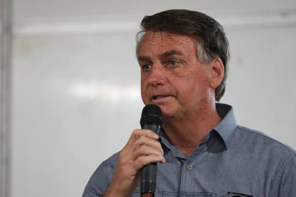 O ex-presidente Jair Bolsonaro (PL)