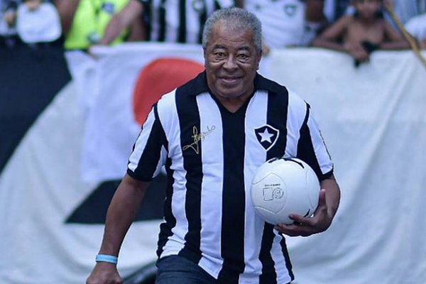 O ex-jogador de futebol Jairzinho