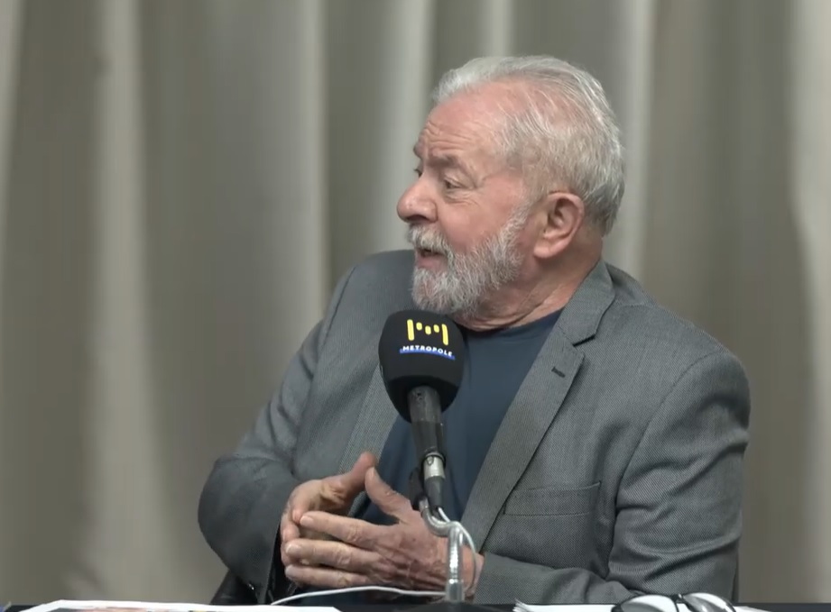 Na imagem, o ex-presidente Luiz Inácio Lula da Silva, do PT