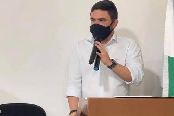 O prefeito de Itanagra, Marcus Sarmento O prefeito de Itanagra, Marcus Sarmento