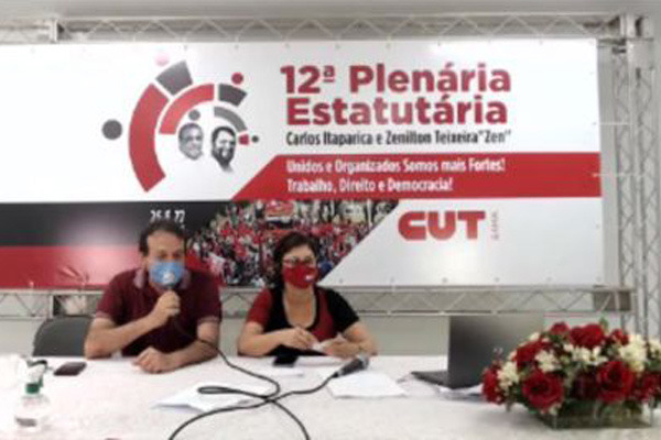 Plenária da Central Única dos Trabalhadores (CUT)