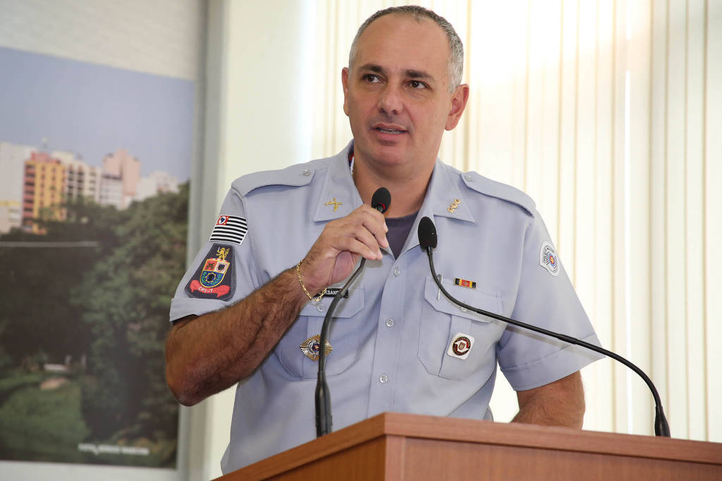 O coronel Aleksander Lacerda, afastado de cargo de comando da PM O coronel Aleksander Lacerda, afastado de cargo de comando da PM