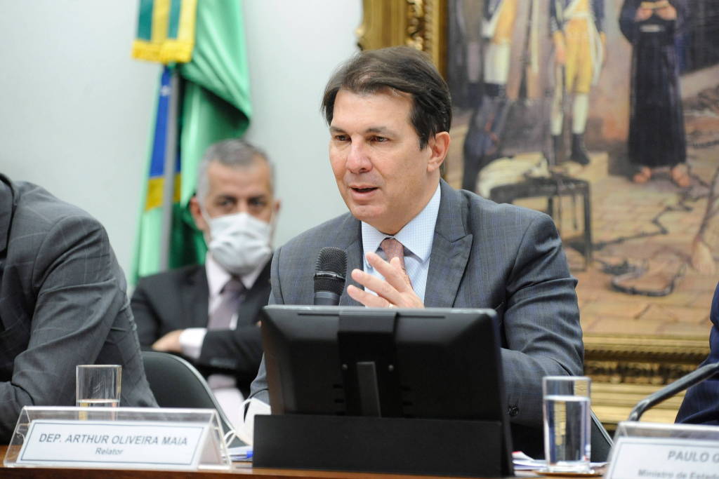 Deputado Arthur Maia (DEM-BA), relator da PEC da reforma administrativa na comissão especial da Câmara