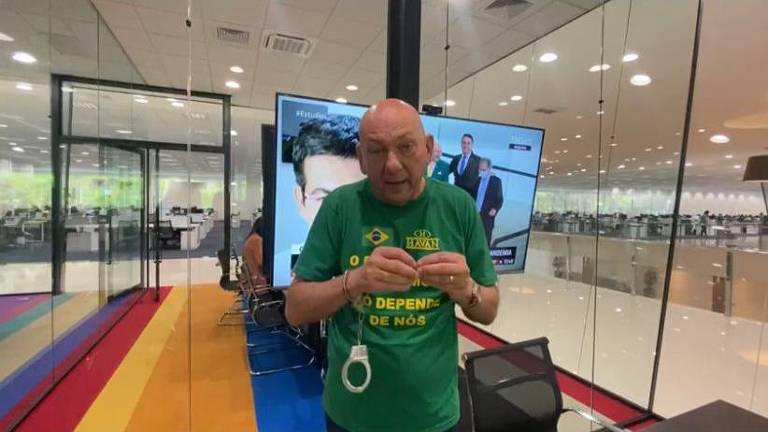 Luciano Hang faz vídeo de algema para o caso de ser preso pela CPI