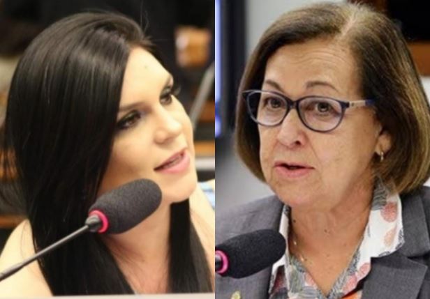 Deputadas federais Dayane Pimentel (PSL) e Lídice da Mata (PSB)