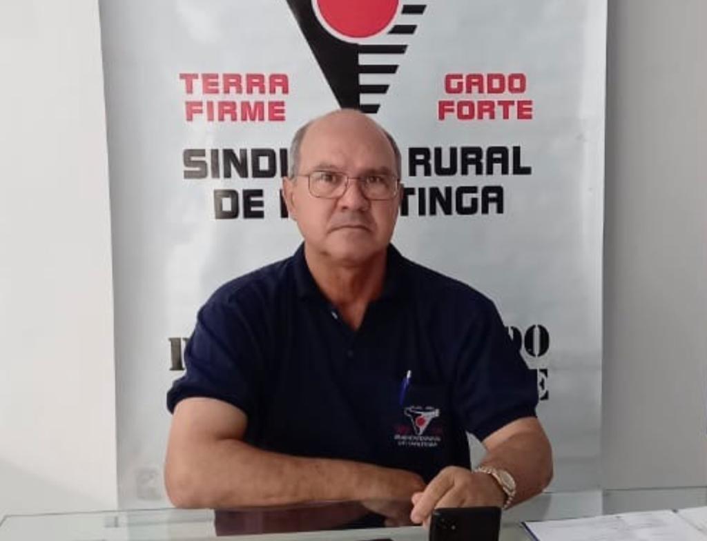 Presidente do Sindicato dos Produtores Rurais de Itapetinga, Dilermando Campos