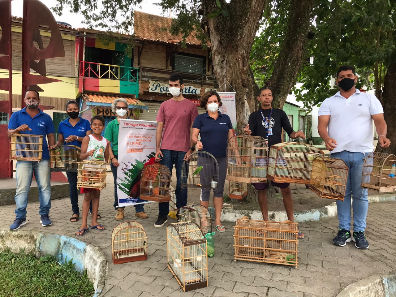 As atividades de sensibilização e conscientização das comunidades de Boipeba e Moreré foram iniciadas na terça-feira (21)