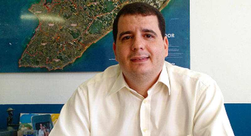 O prefeito de Xique-Xique, Reinaldo Braga Filho