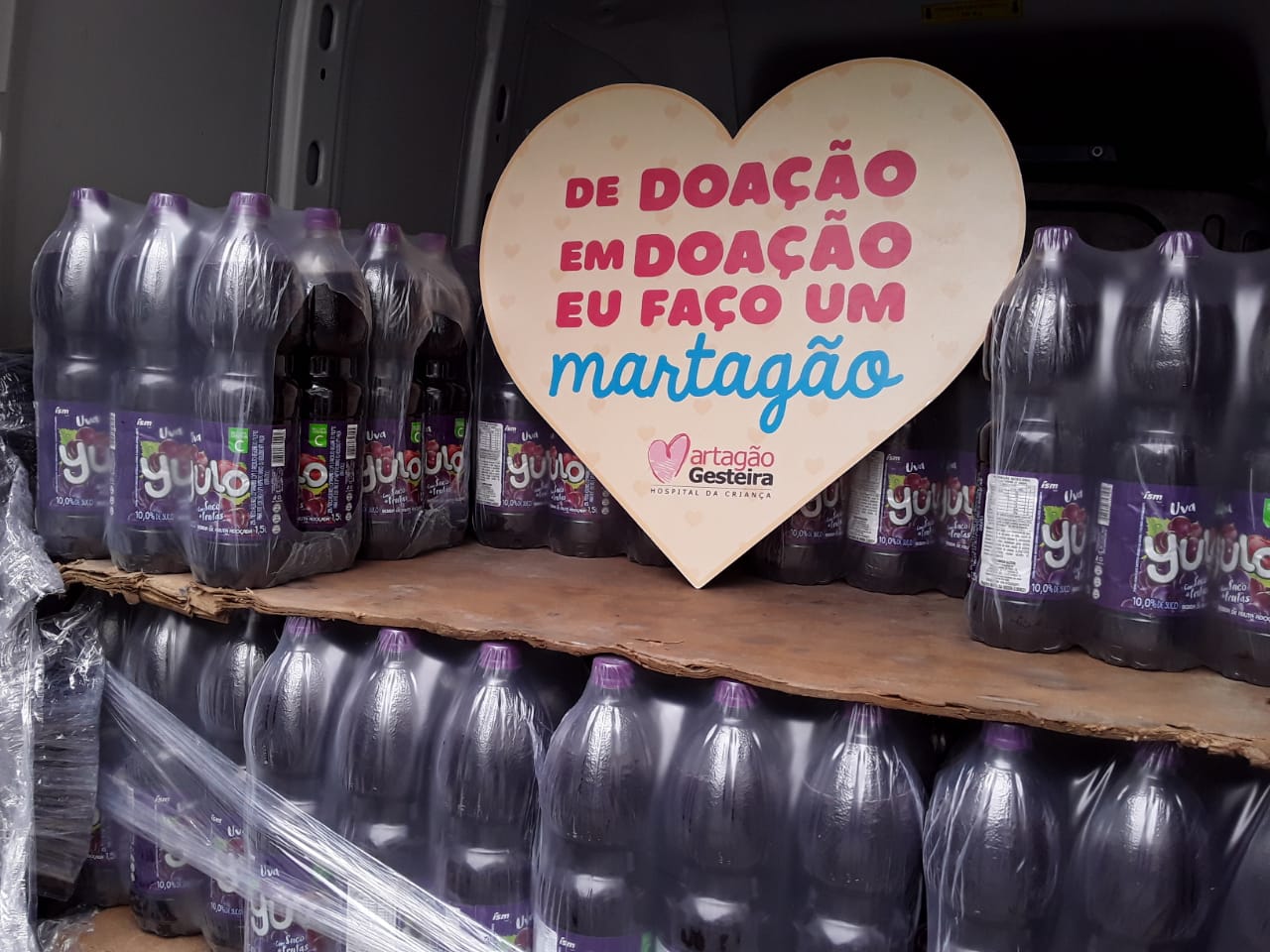 Ação foi uma iniciativa da Indústria de Bebidas São Miguel, multinacional com sede na Bahia Ação foi uma iniciativa da Indústria de Bebidas São Miguel, multinacional com sede na Bahia